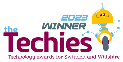 Excalibur Communications, Swindon - the Wiltshire Techies Awards Winner 2023 logo.